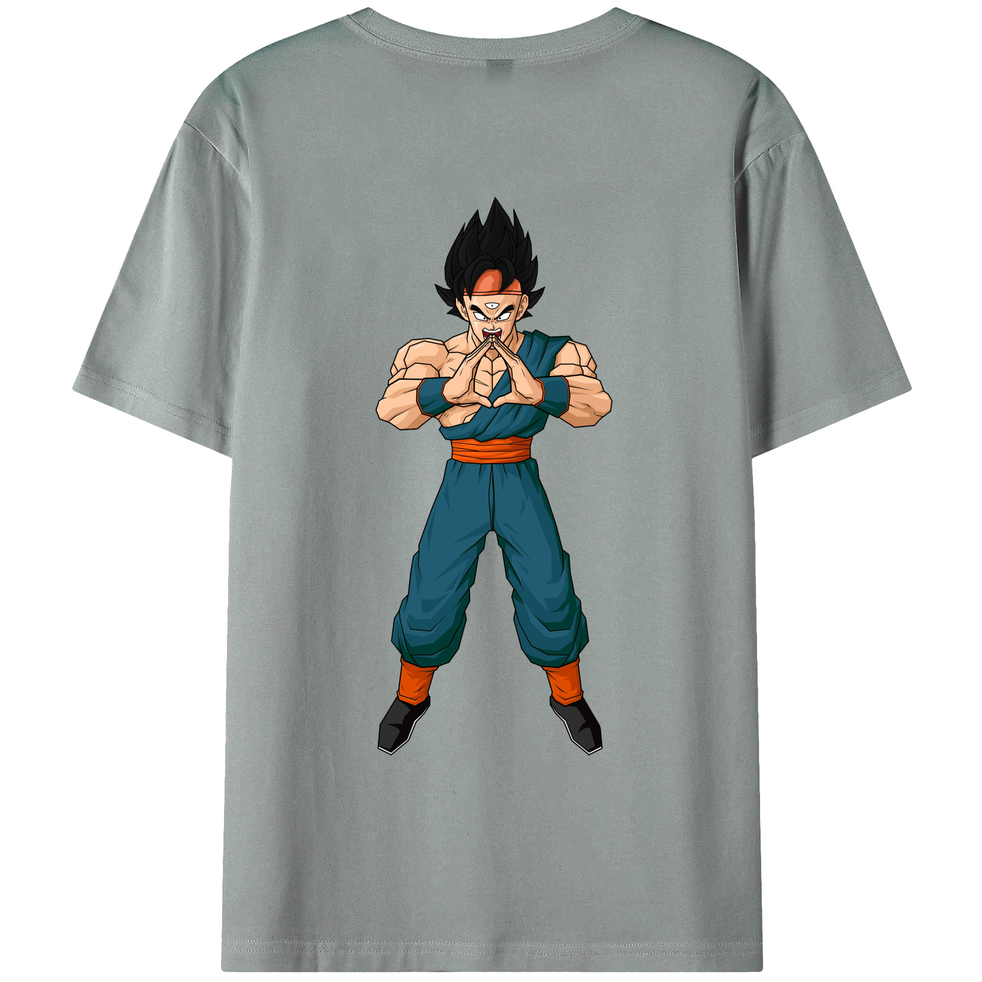 （画像用） ドラゴンボール DRAGON BALL 綿100％ メンズ半袖Tシャツ（バックプリント） 通気性